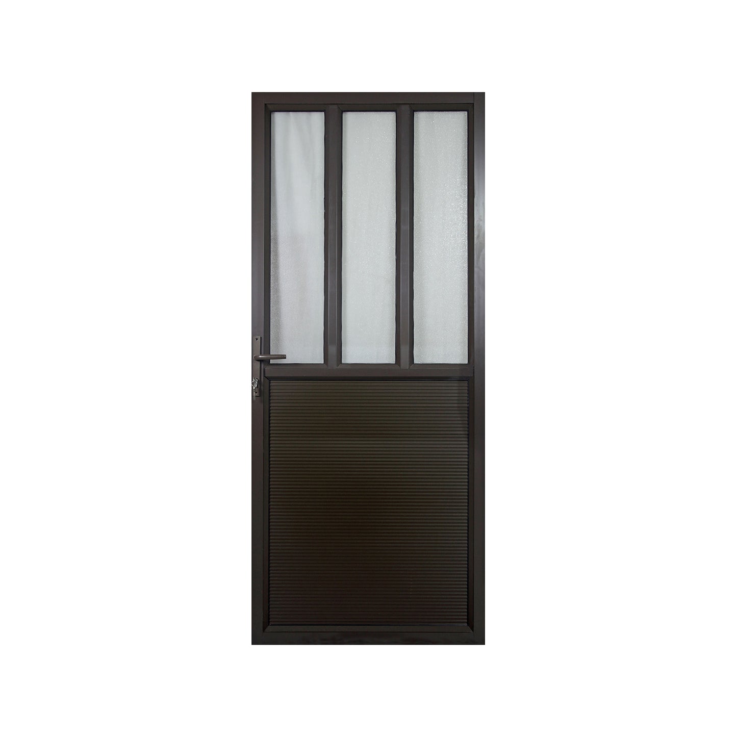 Aluminium 3 Panel Full Door - Left Hand - Product Image