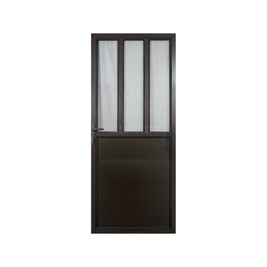 Aluminium 3 Panel Full Door - Left Hand - Product Image