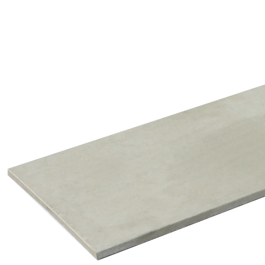 Rectangular concrete slab on a white background