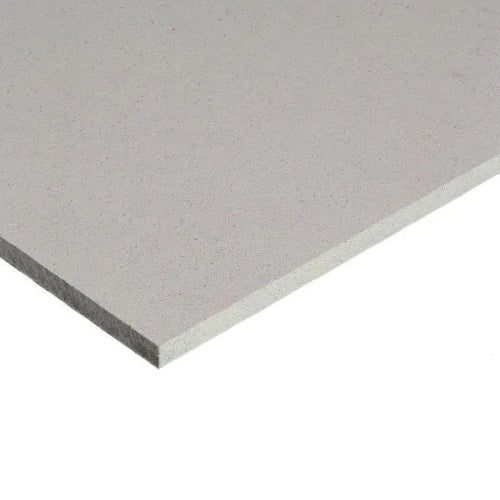 Gray concrete slab on a white background