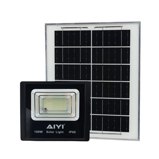 Aiyi Solar Flood Light 100W