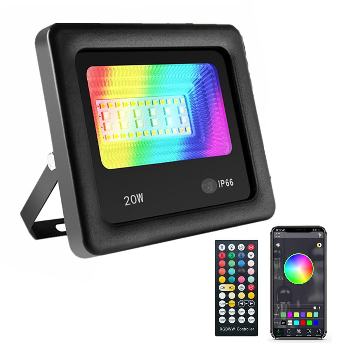 Aiyi LED Flood Light 20W RGB