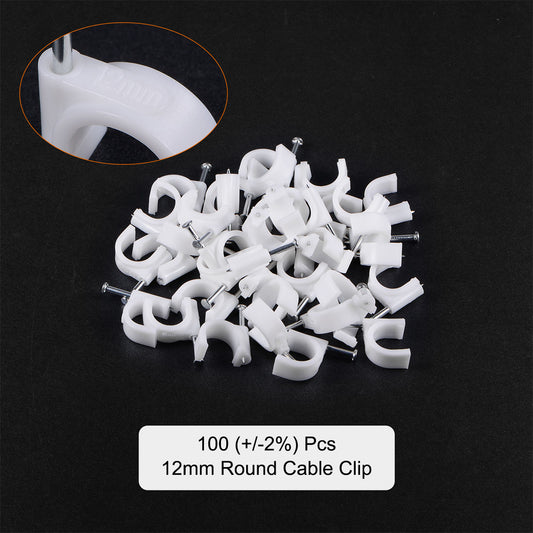 Aiyi Cable Clip Round 12mm Pack