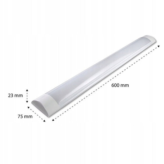 Aiyi LED Slim Line Batten 18W 600 × 65 × 25mm