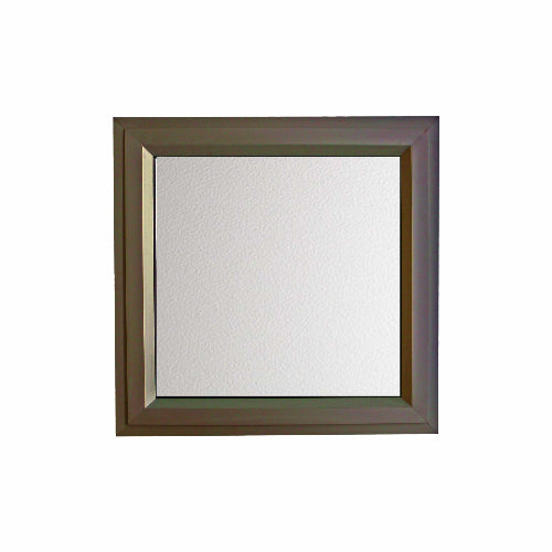 Aluminium Window Bronze 600 × 600 – 28mm Obs Glass